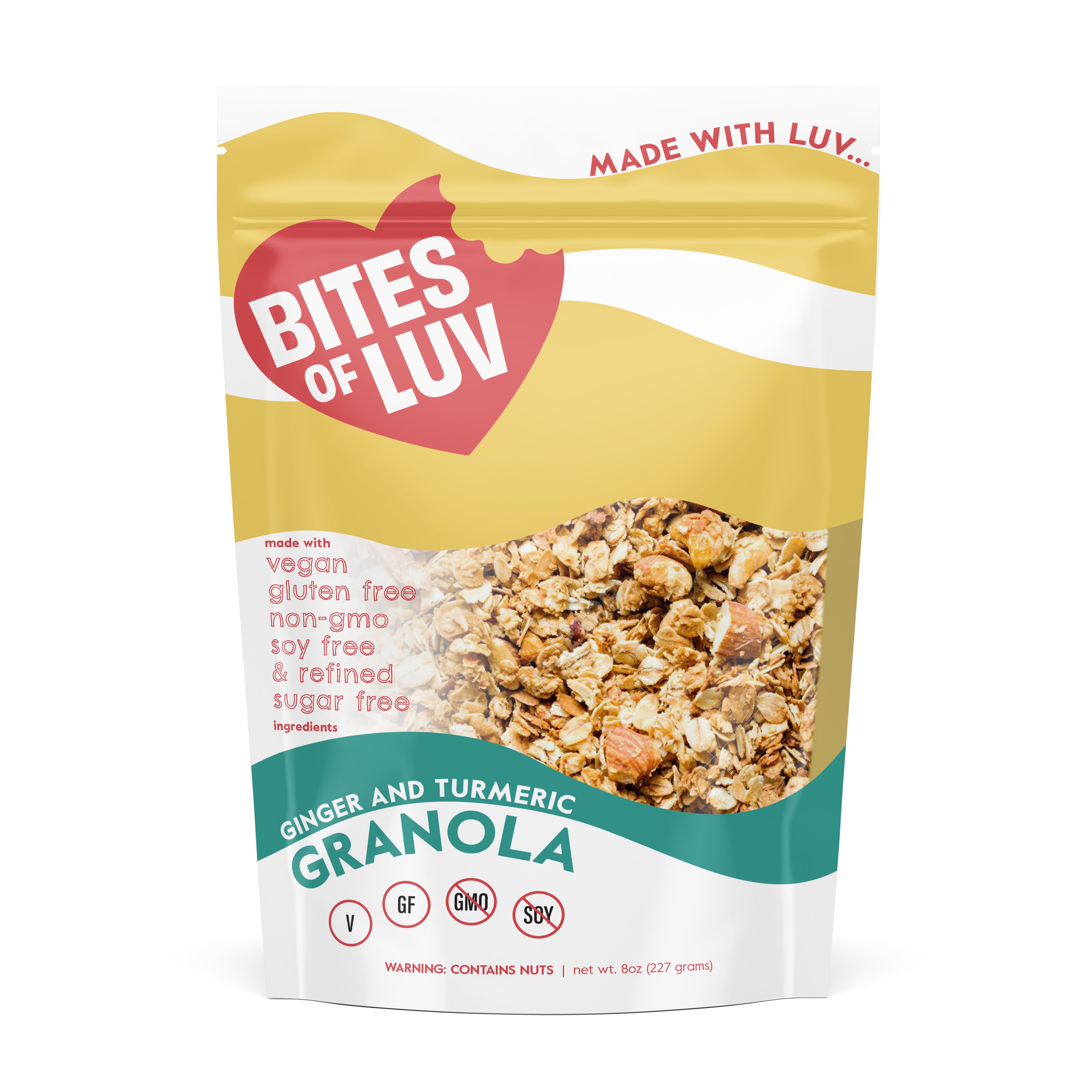 Ginger and Turmeric Granola